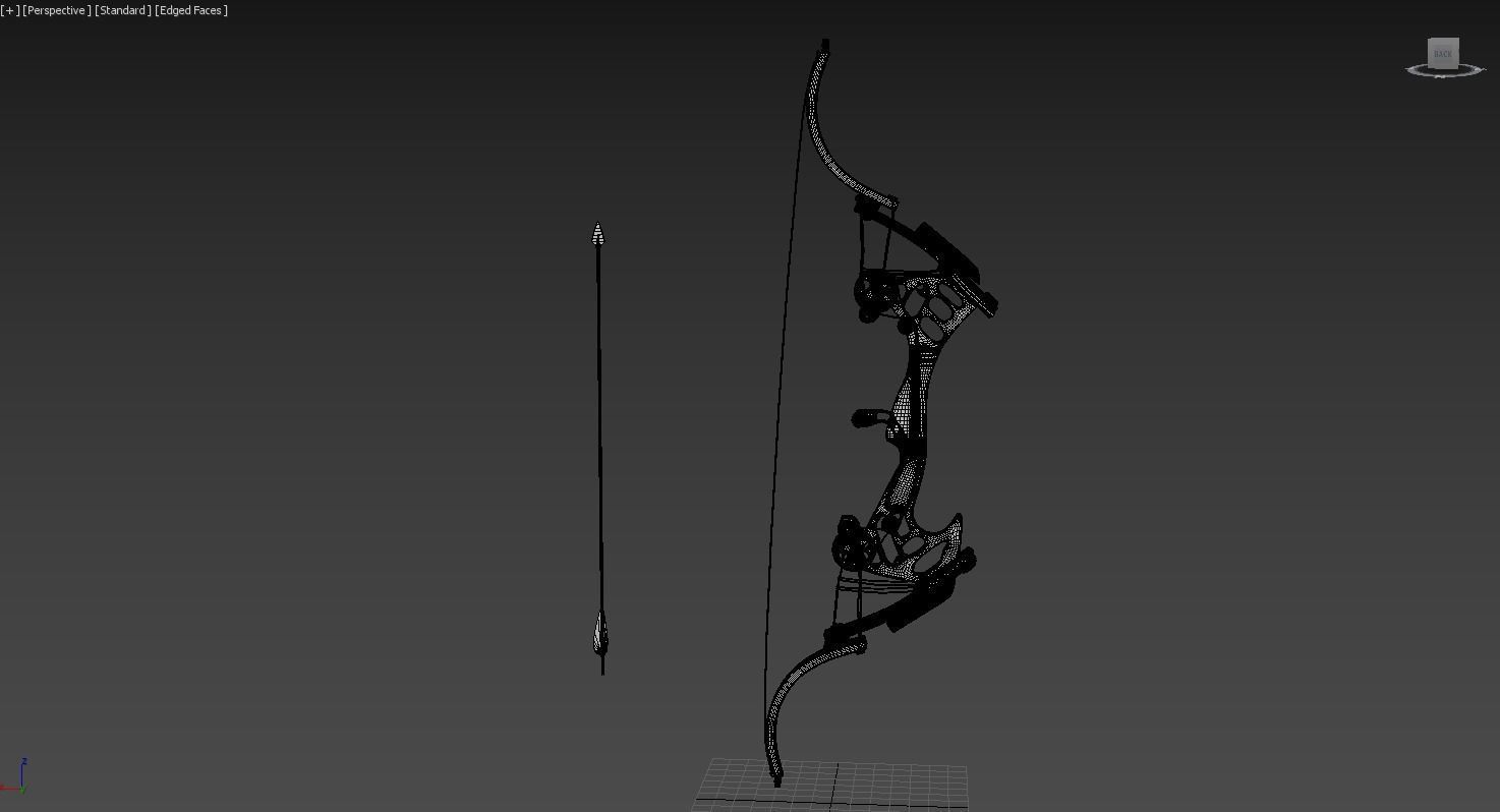 Oneida Kestrel - bow and arrow 3D model_24