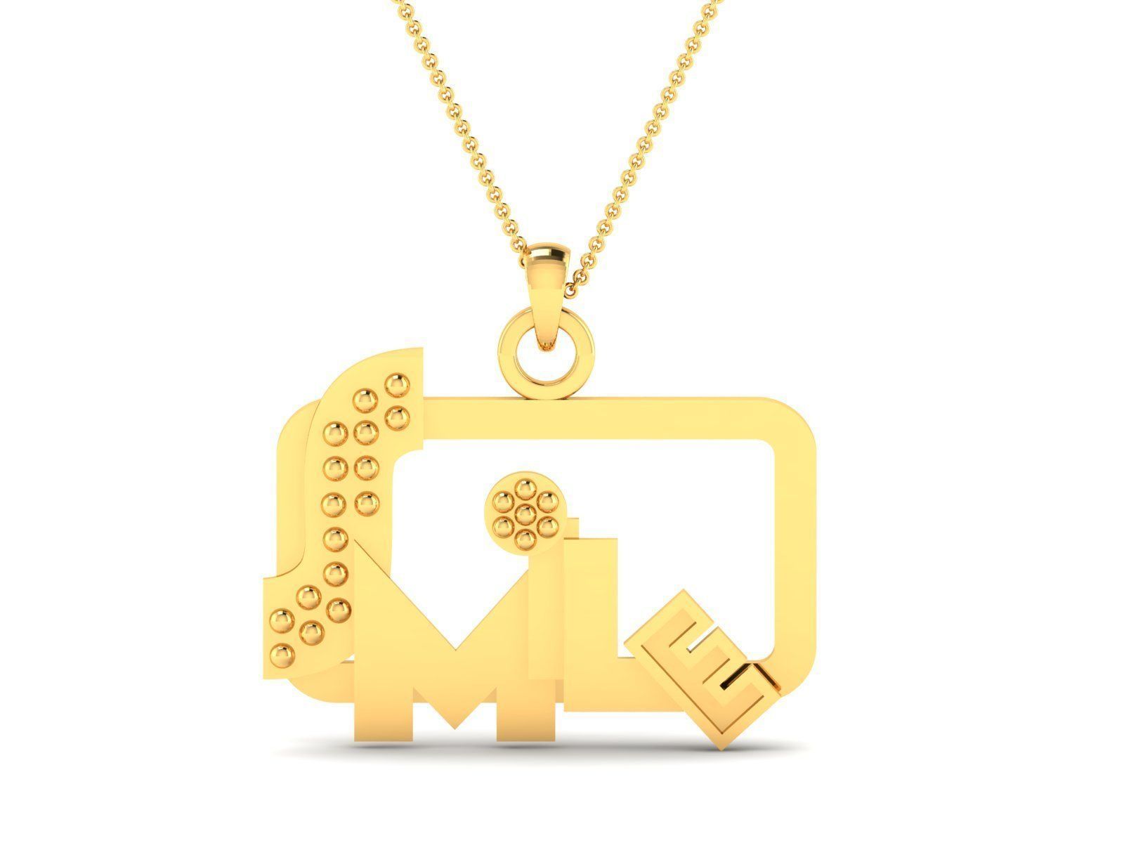 150 Plain Gold Ring Earrings Pendant 3dm stl render 3D print model_53