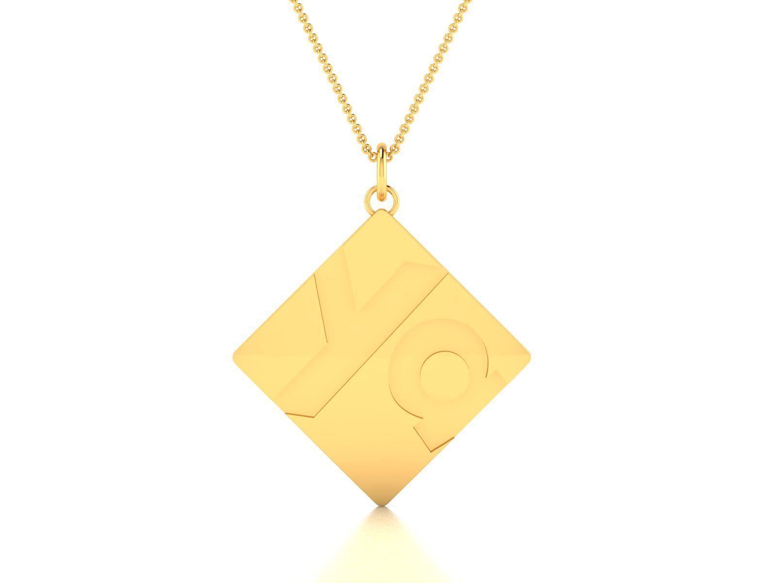 150 Plain Gold Ring Earrings Pendant 3dm stl render 3D print model_115