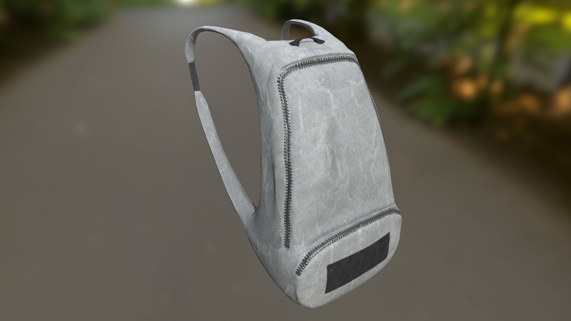 Backpack LOW-POLY PBR Back Pack Low-poly 3D model_15
