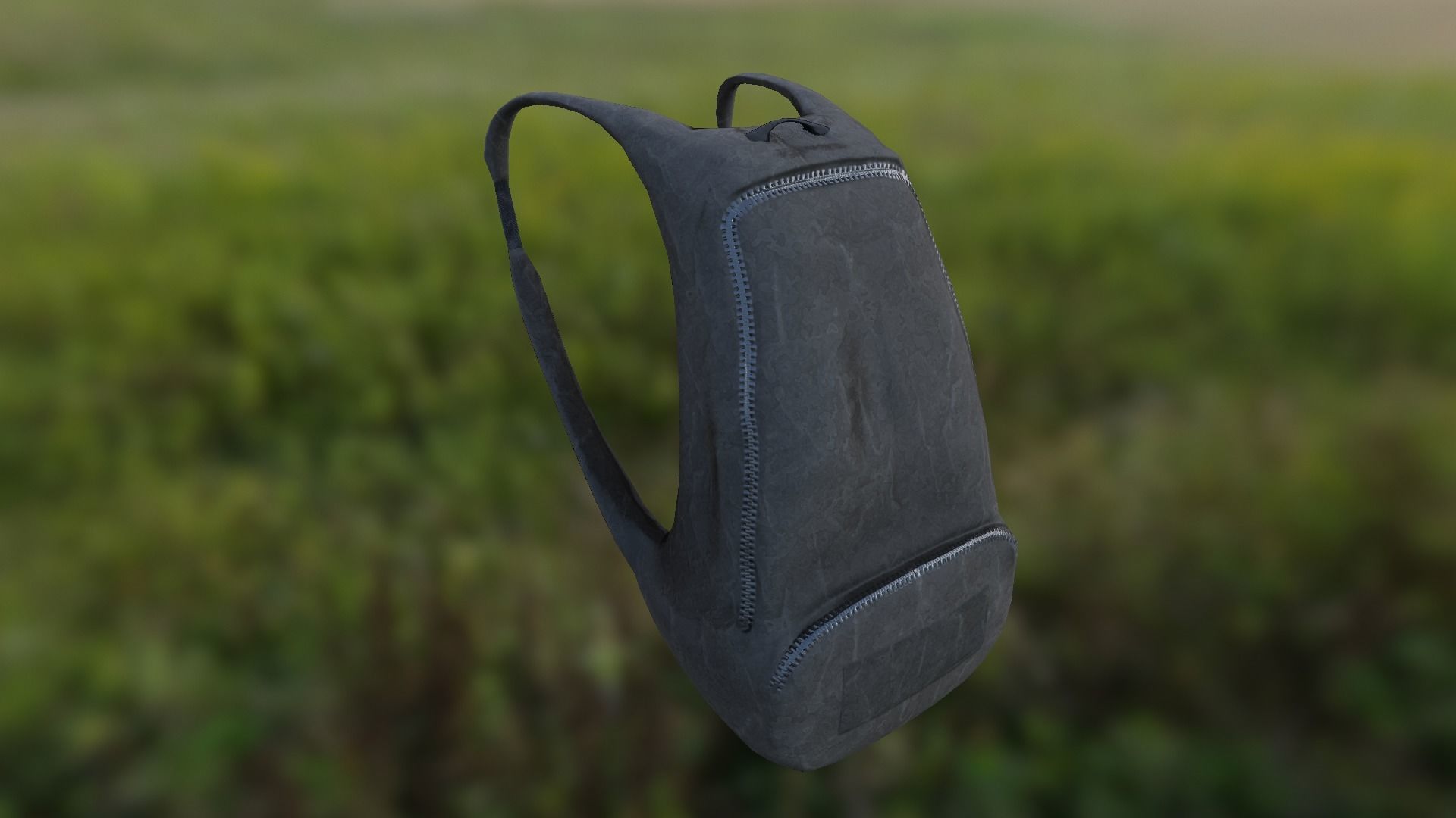 Backpack LOW-POLY PBR Back Pack Low-poly 3D model_13