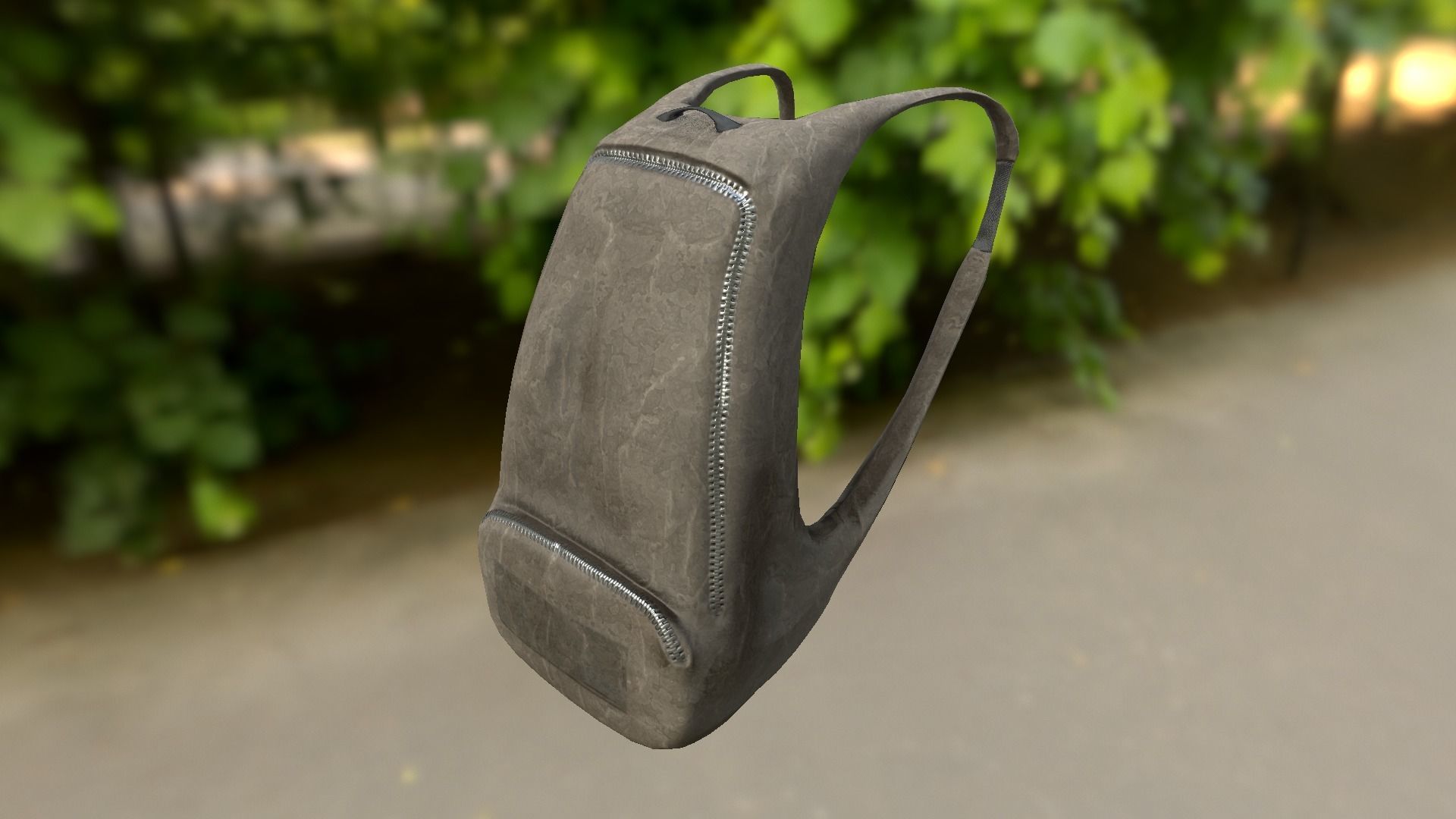 Backpack LOW-POLY PBR Back Pack Low-poly 3D model_2