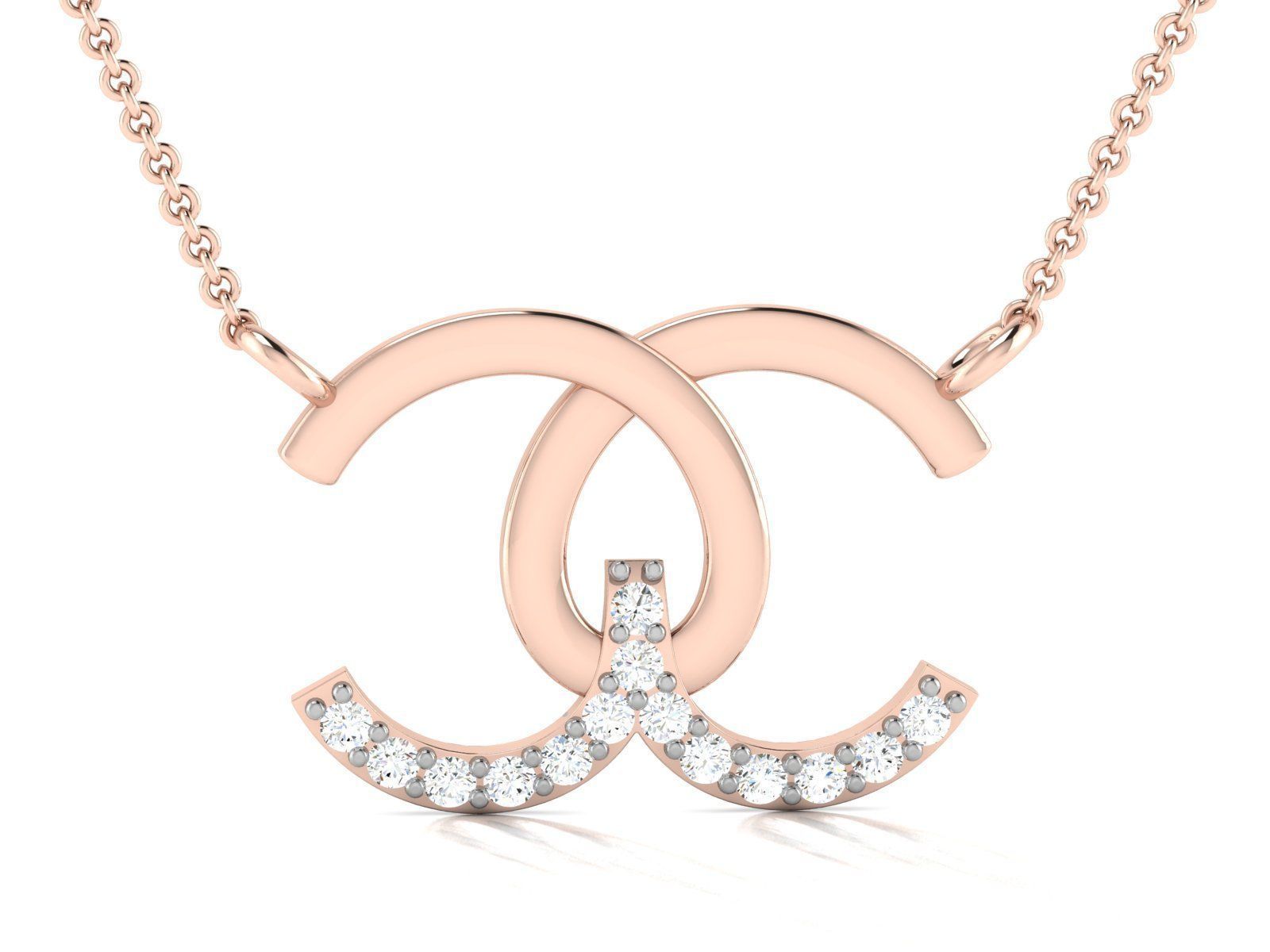 69 Women pendant 3dm stl render detail 3D print model 3D print model_48