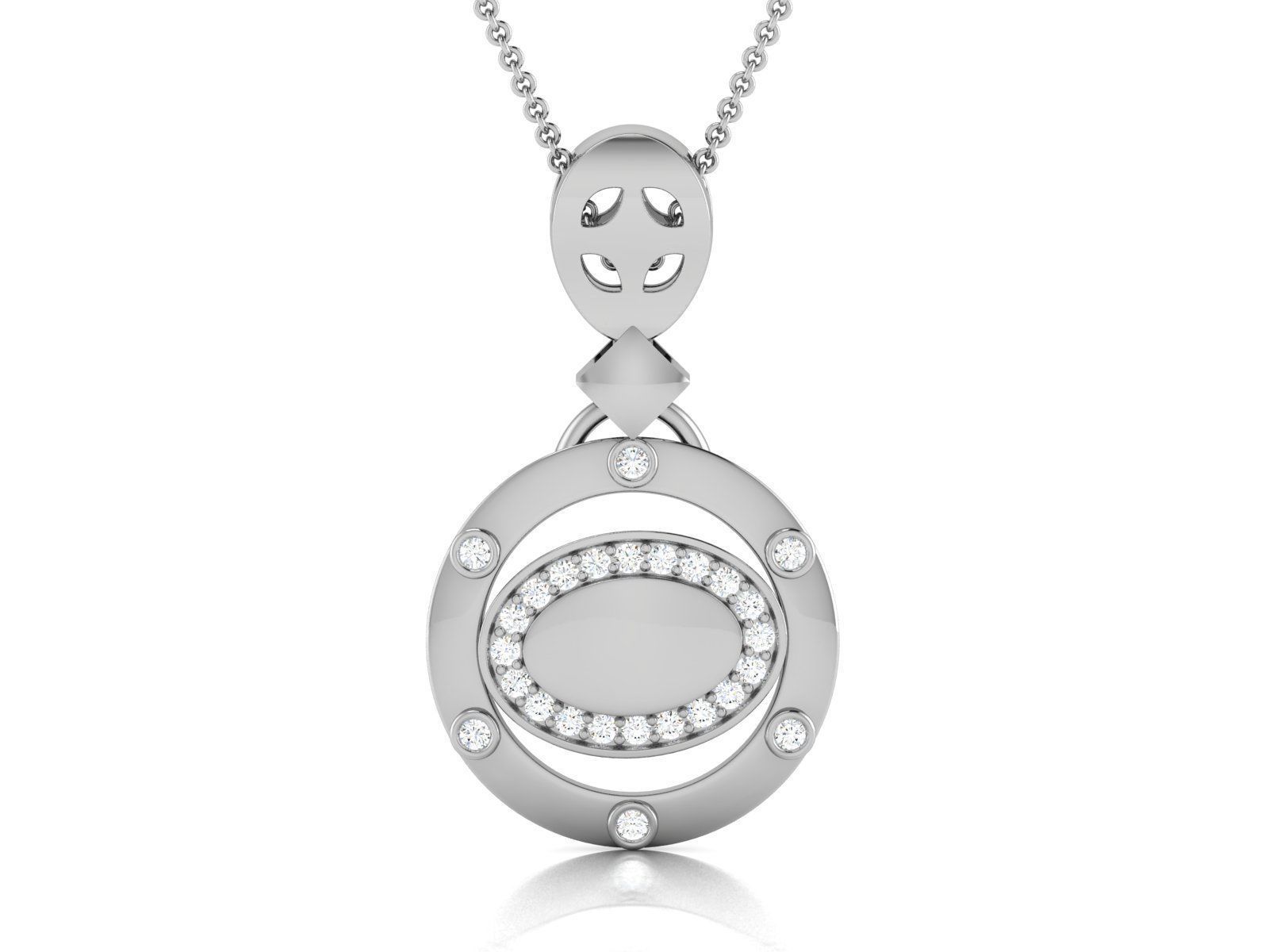 69 Women pendant 3dm stl render detail 3D print model 3D print model_38