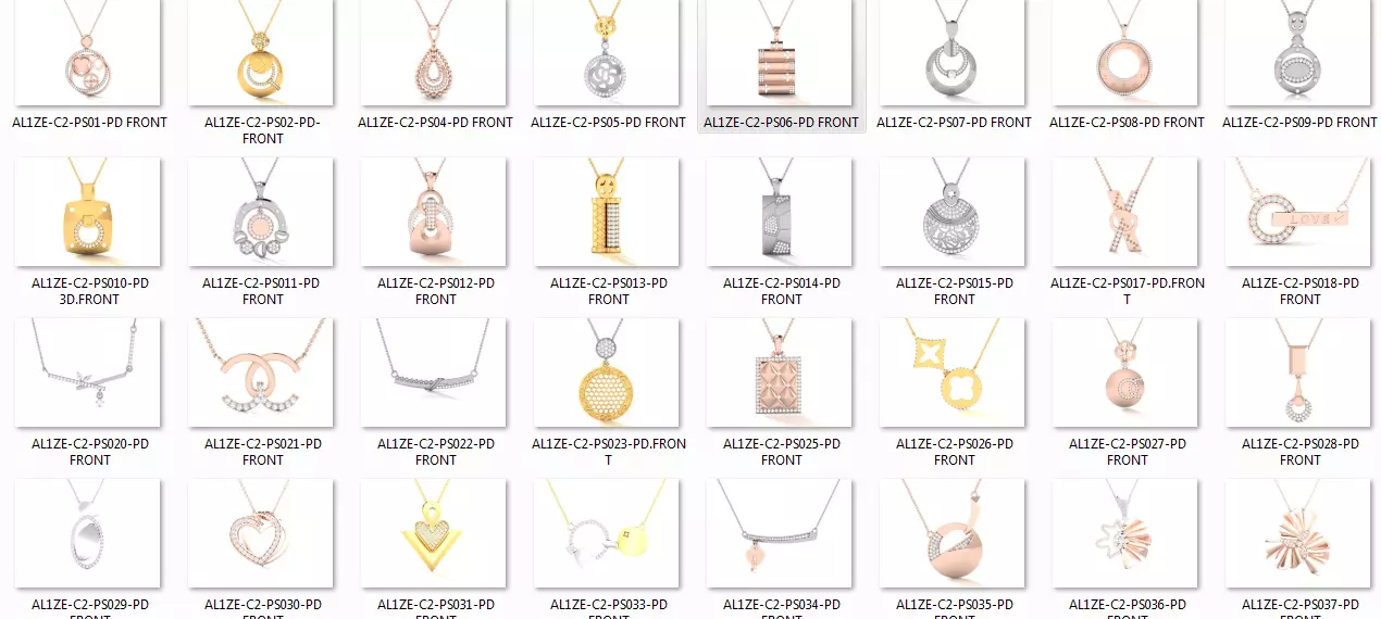 69 Women pendant 3dm stl render detail 3D print model 3D print model_0