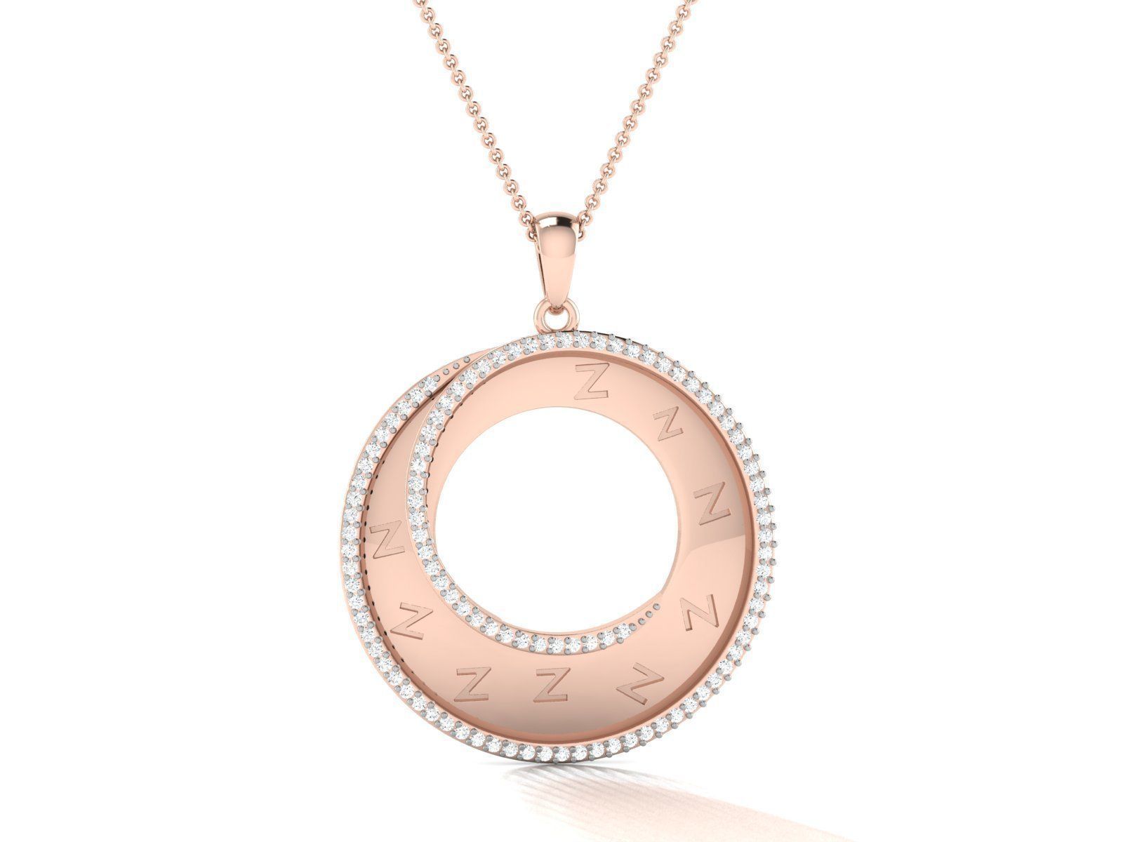 69 Women pendant 3dm stl render detail 3D print model 3D print model_37