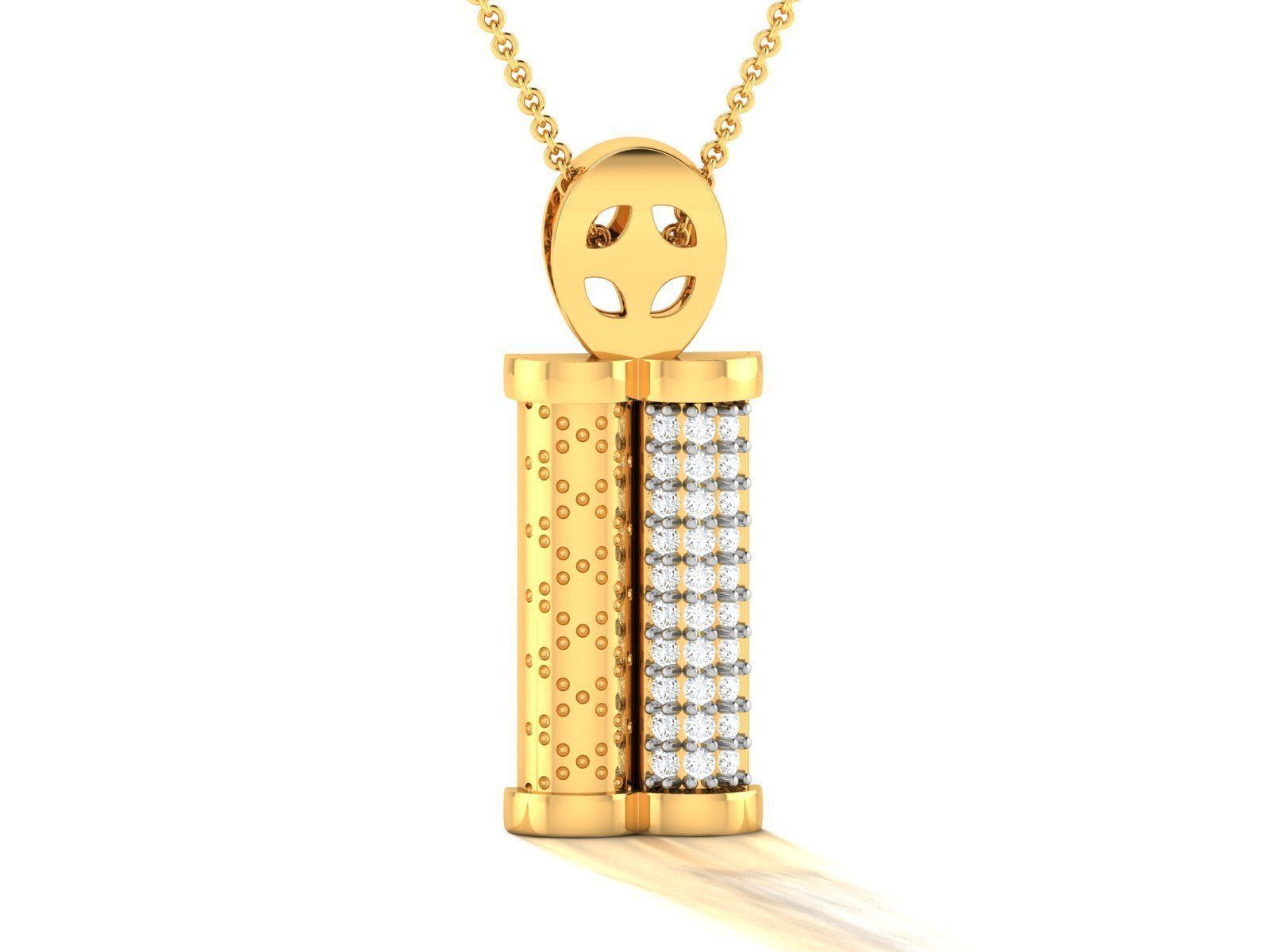 69 Women pendant 3dm stl render detail 3D print model 3D print model_40