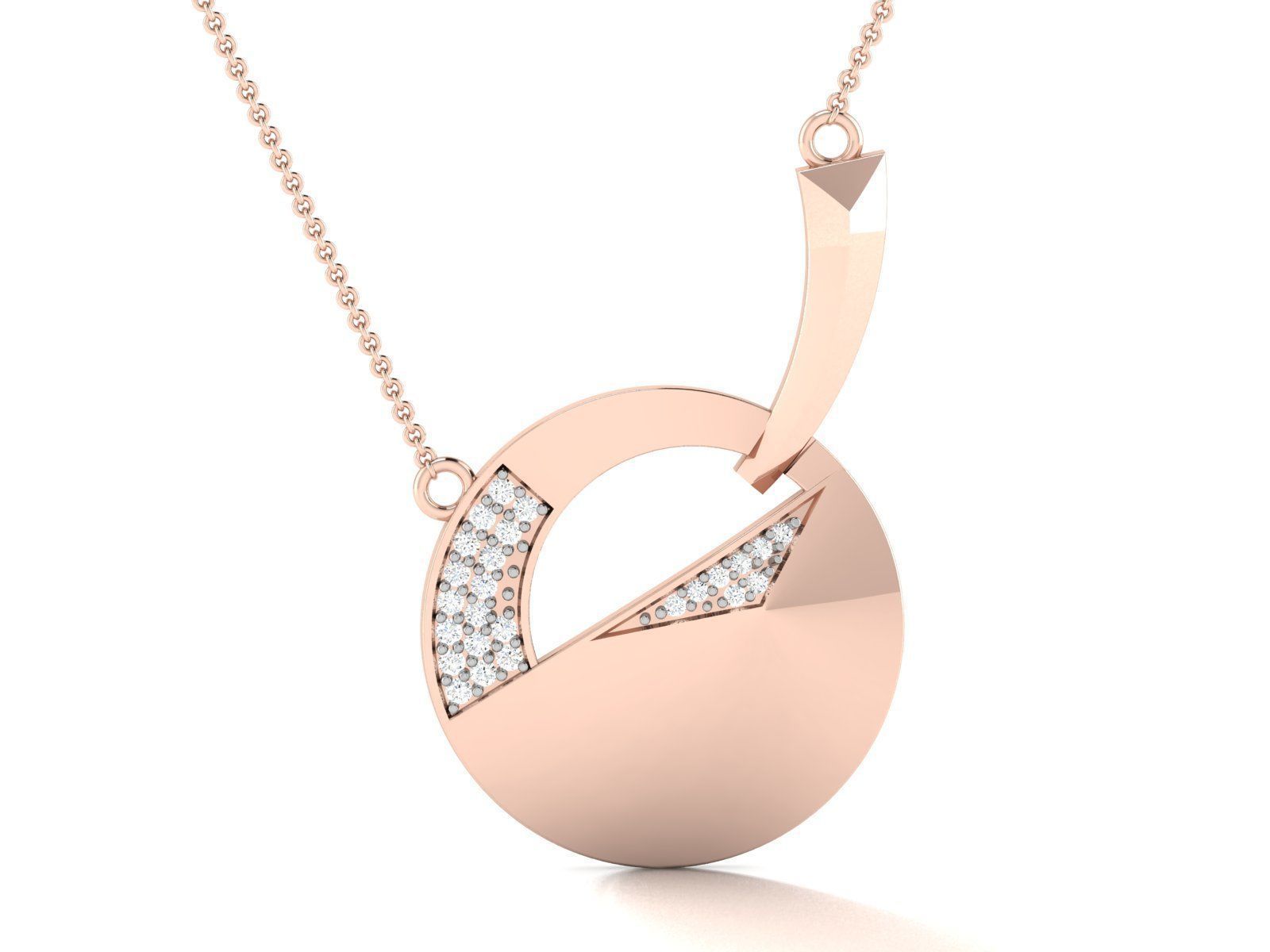 69 Women pendant 3dm stl render detail 3D print model 3D print model_60