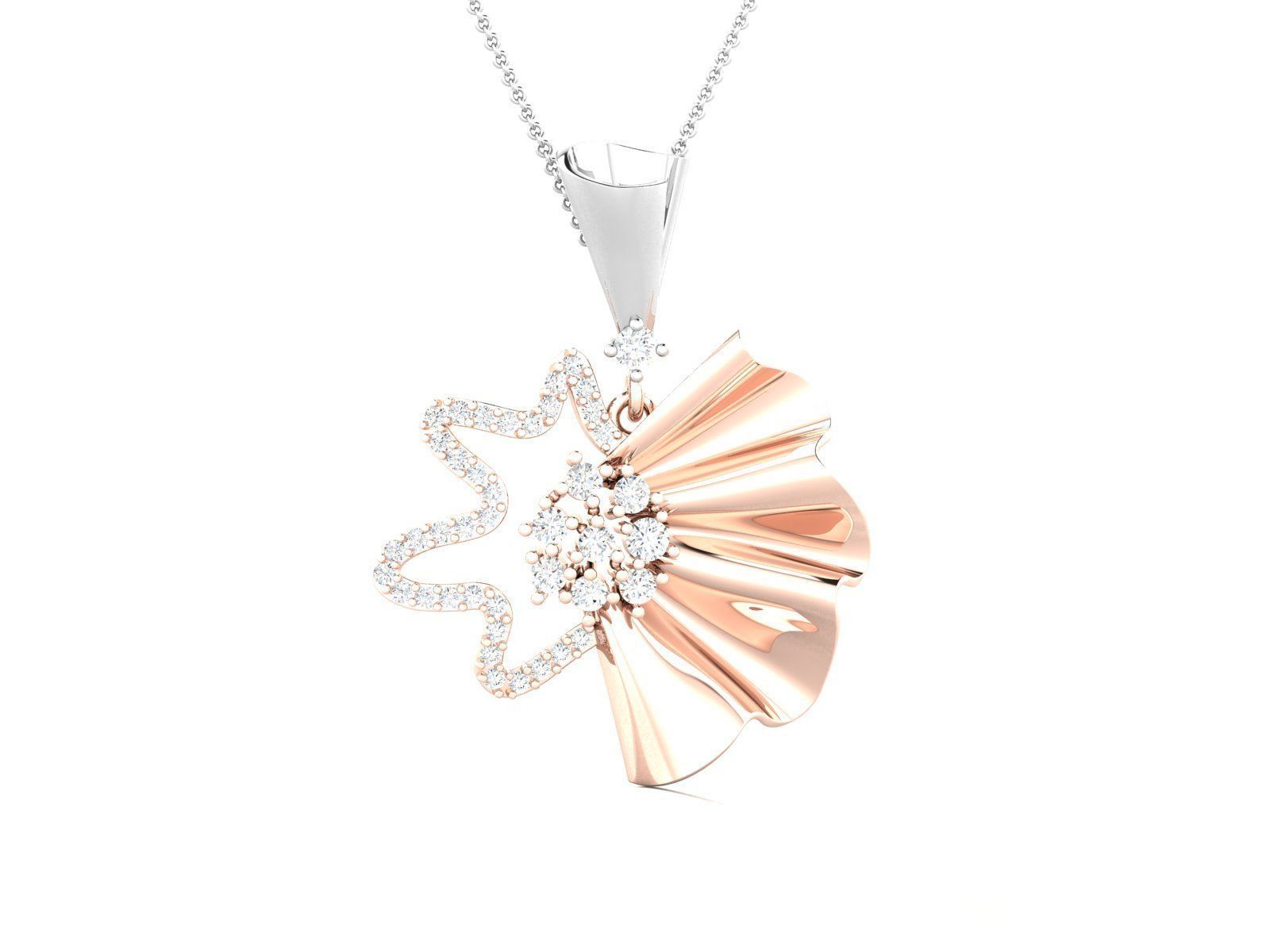 69 Women pendant 3dm stl render detail 3D print model 3D print model_61