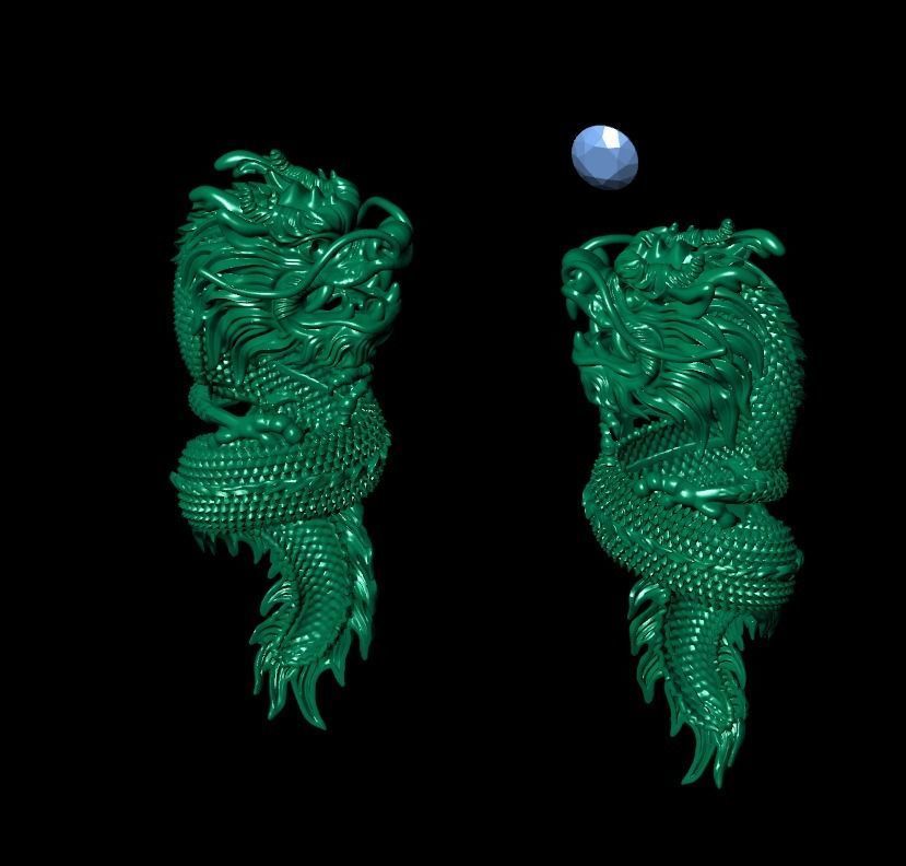 dragon 3D print model_2