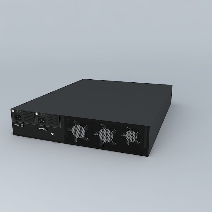 F5 Big IP Load Balancing Device 3D model_1
