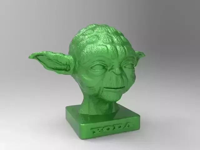  bust master yoda for 3d  printing 3D print model