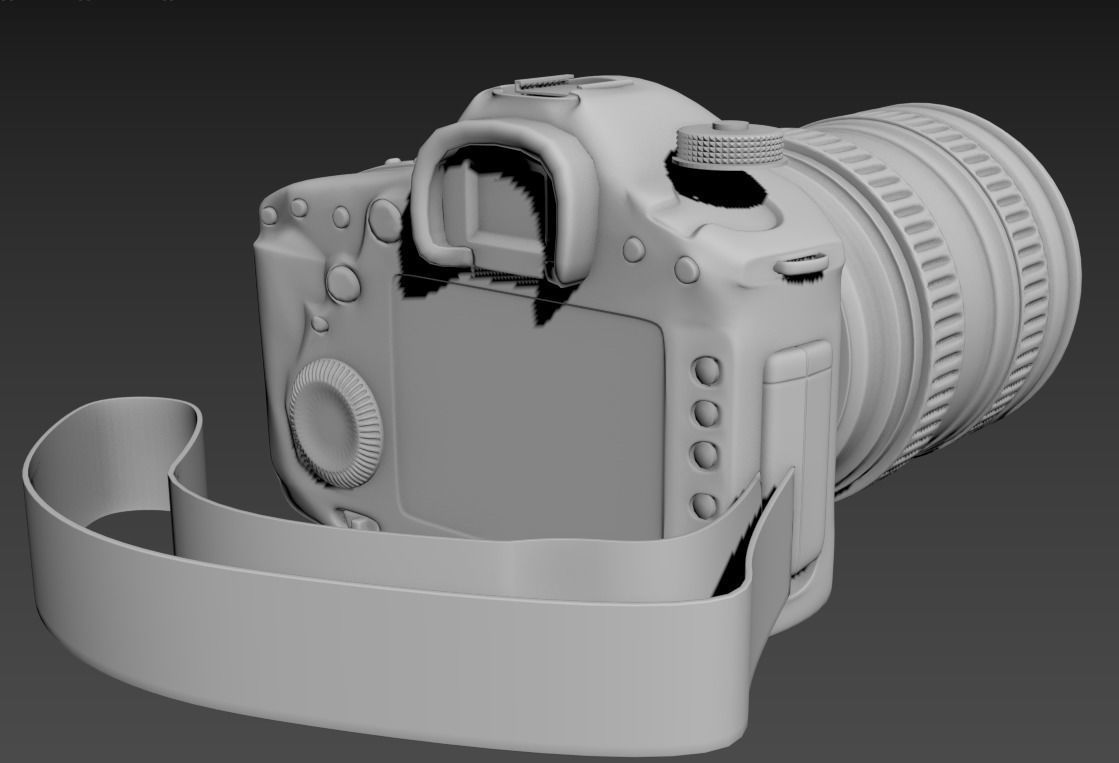  photo camera 3d model 3D model_5