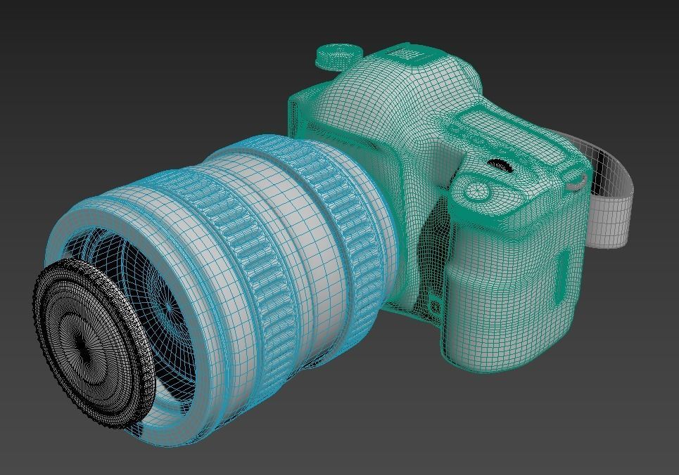  photo camera 3d model 3D model_1
