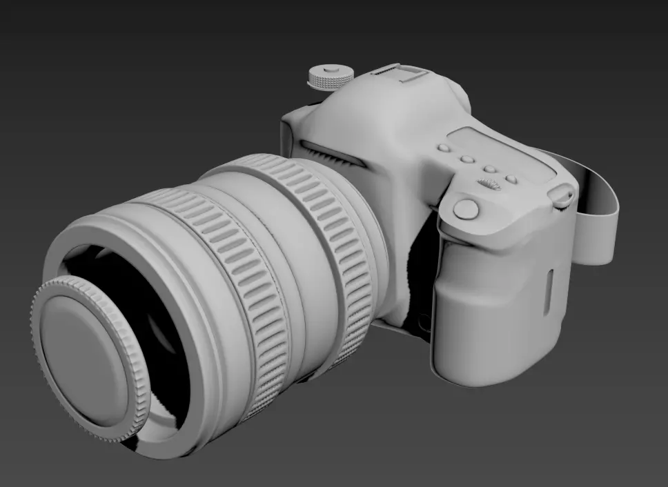  photo camera 3d model 3D model_0
