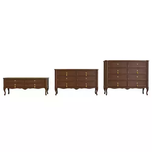 Chest Of Drawers B 08 3D model