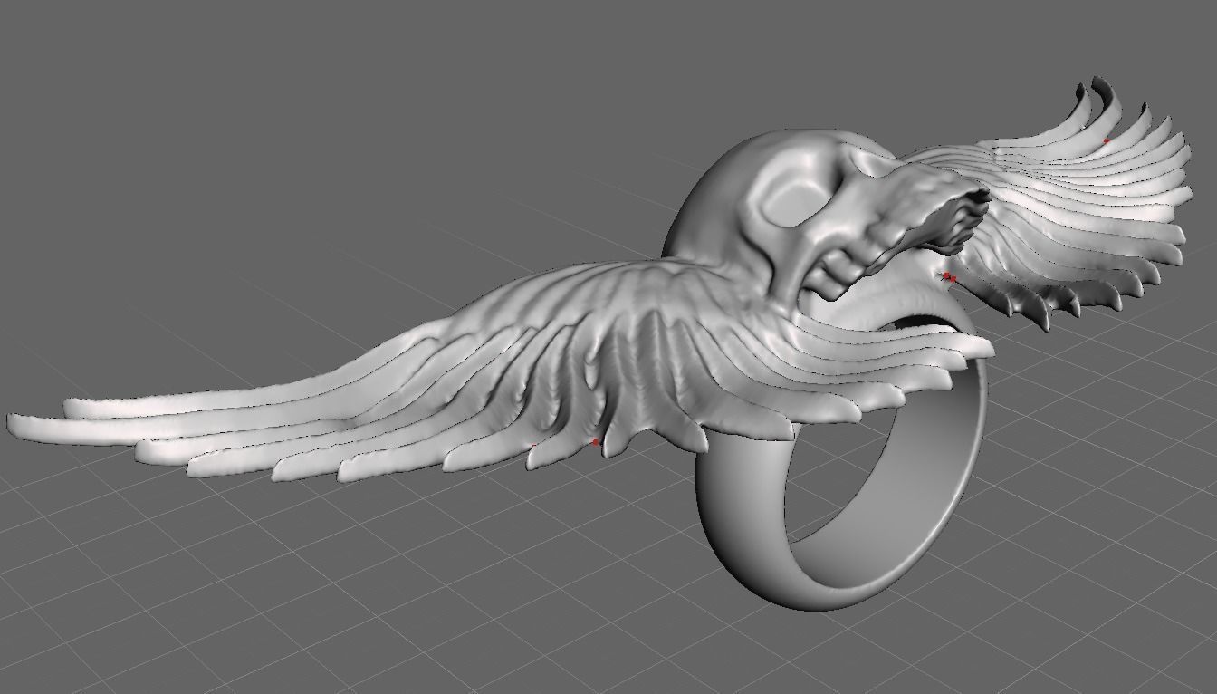 skull 3d model for print 3D print model_2