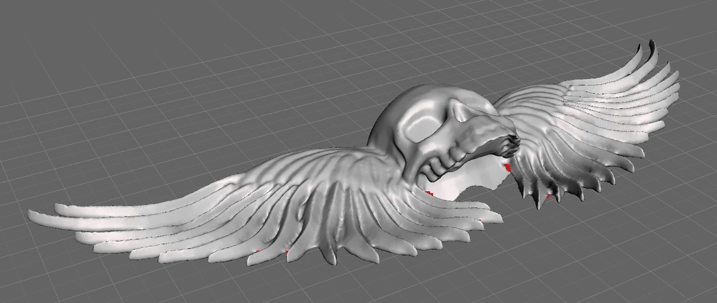 skull 3d model for print 3D print model_3