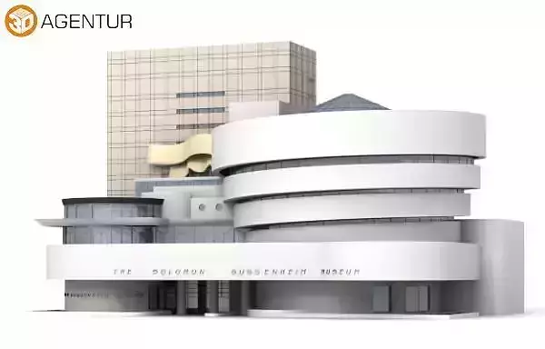 Solomon R Guggenheim Museum 3D model