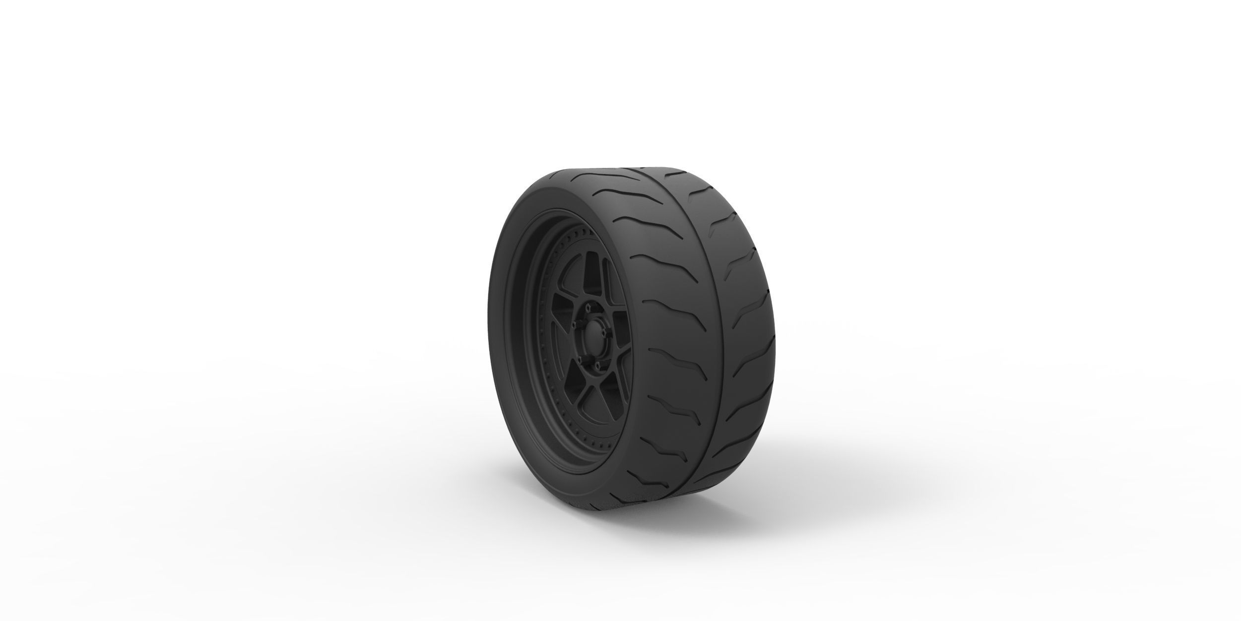Wheel from Hoonicorn RTR 3D print model_1