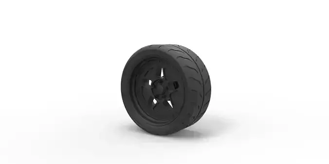 Wheel from Hoonicorn RTR 3D print model