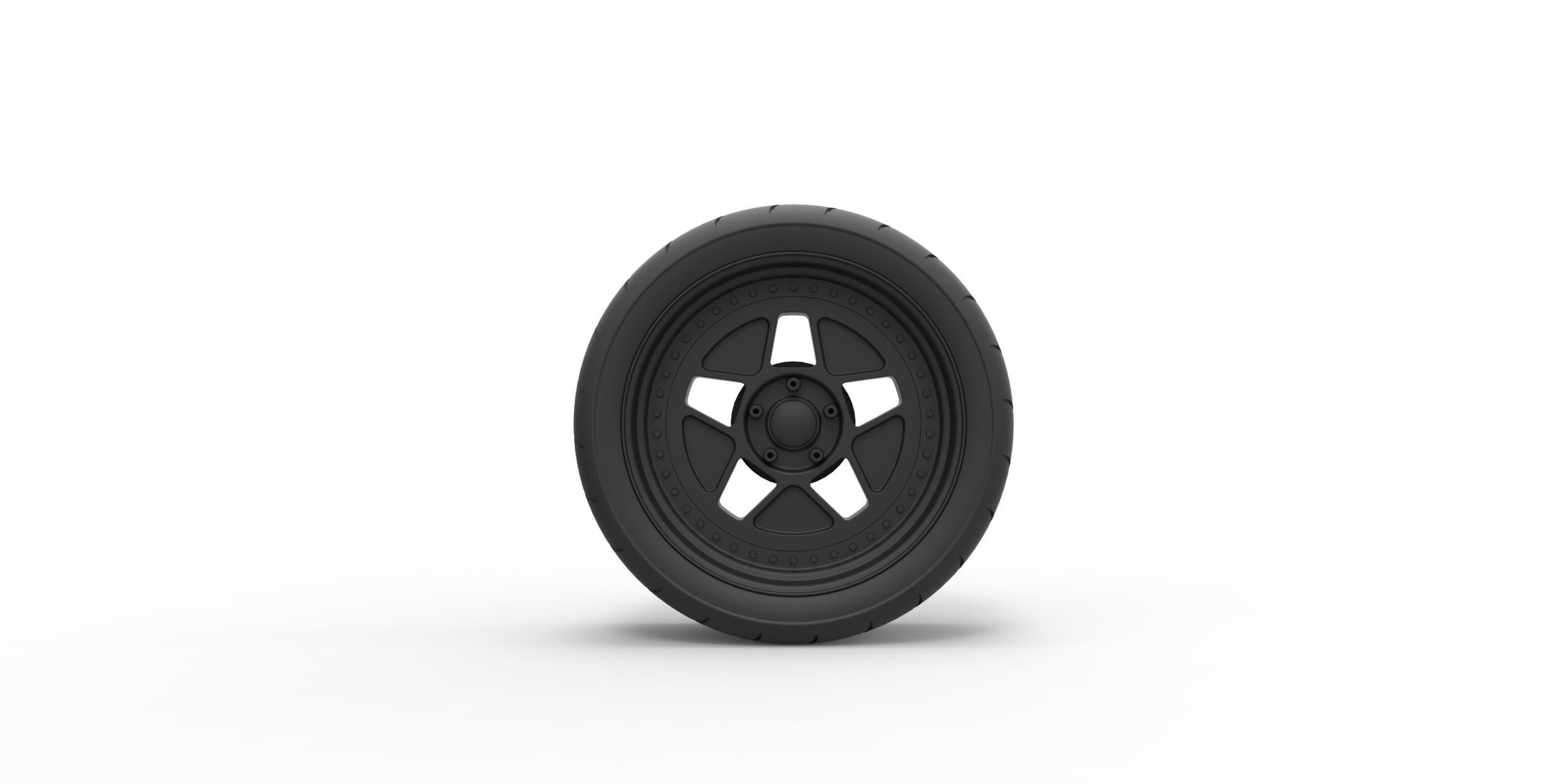 Wheel from Hoonicorn RTR 3D print model_4