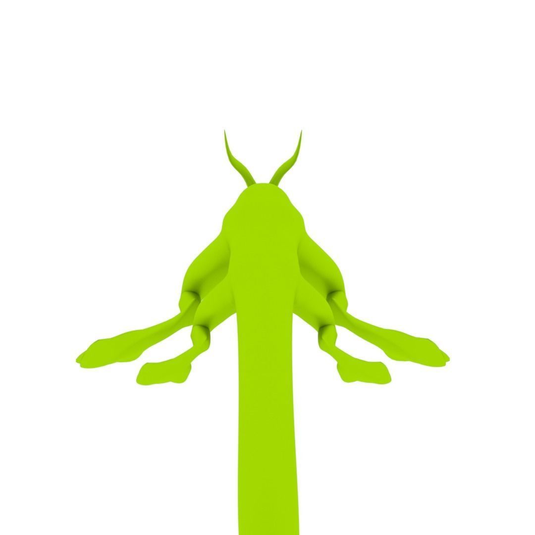 Lizard Dragon MEDIUM Low-poly 3D model_38