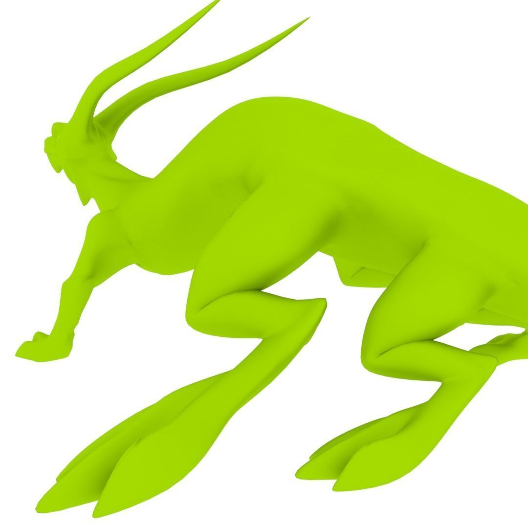 Lizard Dragon MEDIUM Low-poly 3D model_17