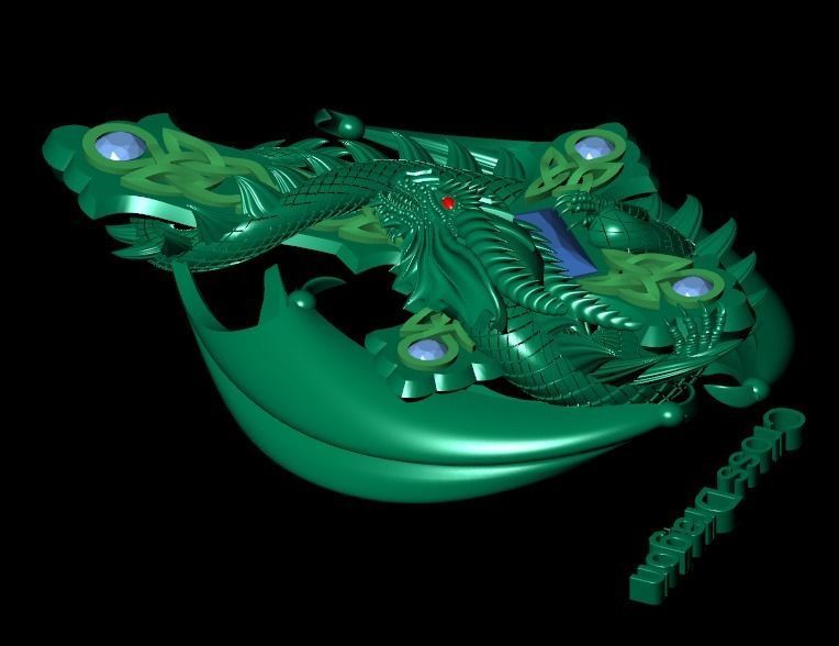 Dragon 3D print model_2