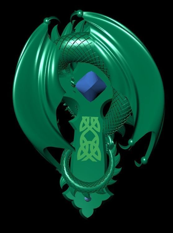 Dragon 3D print model_7