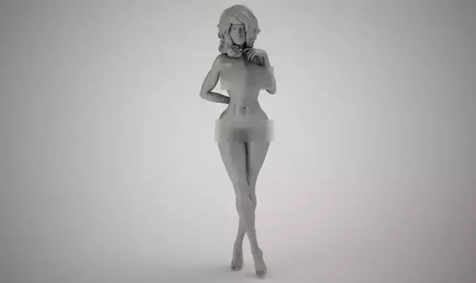 Stand on Toes 3D print model
