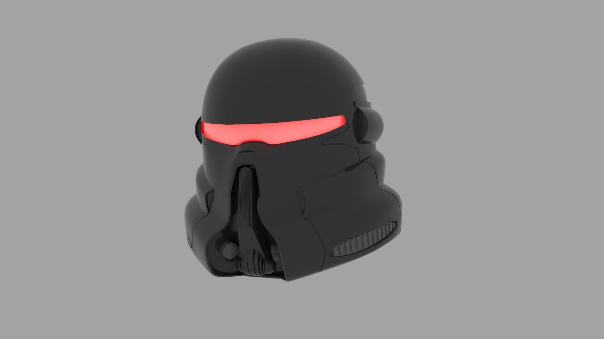 Purge Trooper Helmet 3D print model_1