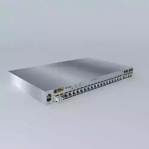 Telco Systems T5C 24G switch 3D model