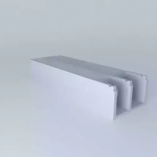 SFP box 3D model