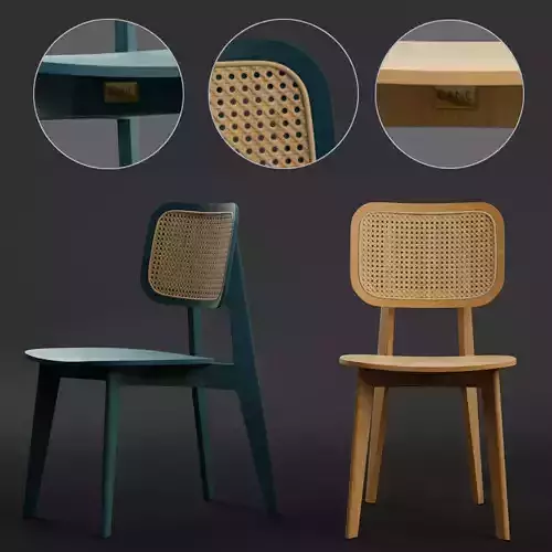 Cane Dining Chair