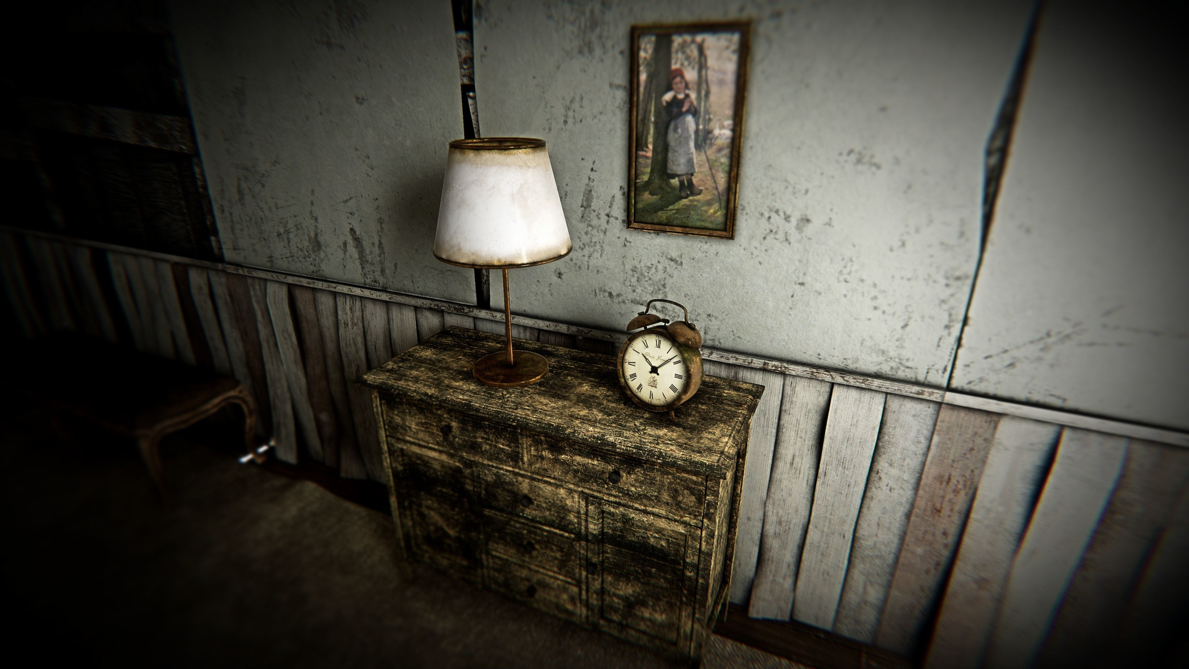 HQ Modular Abandoned Mansion Low-poly 3D model_9