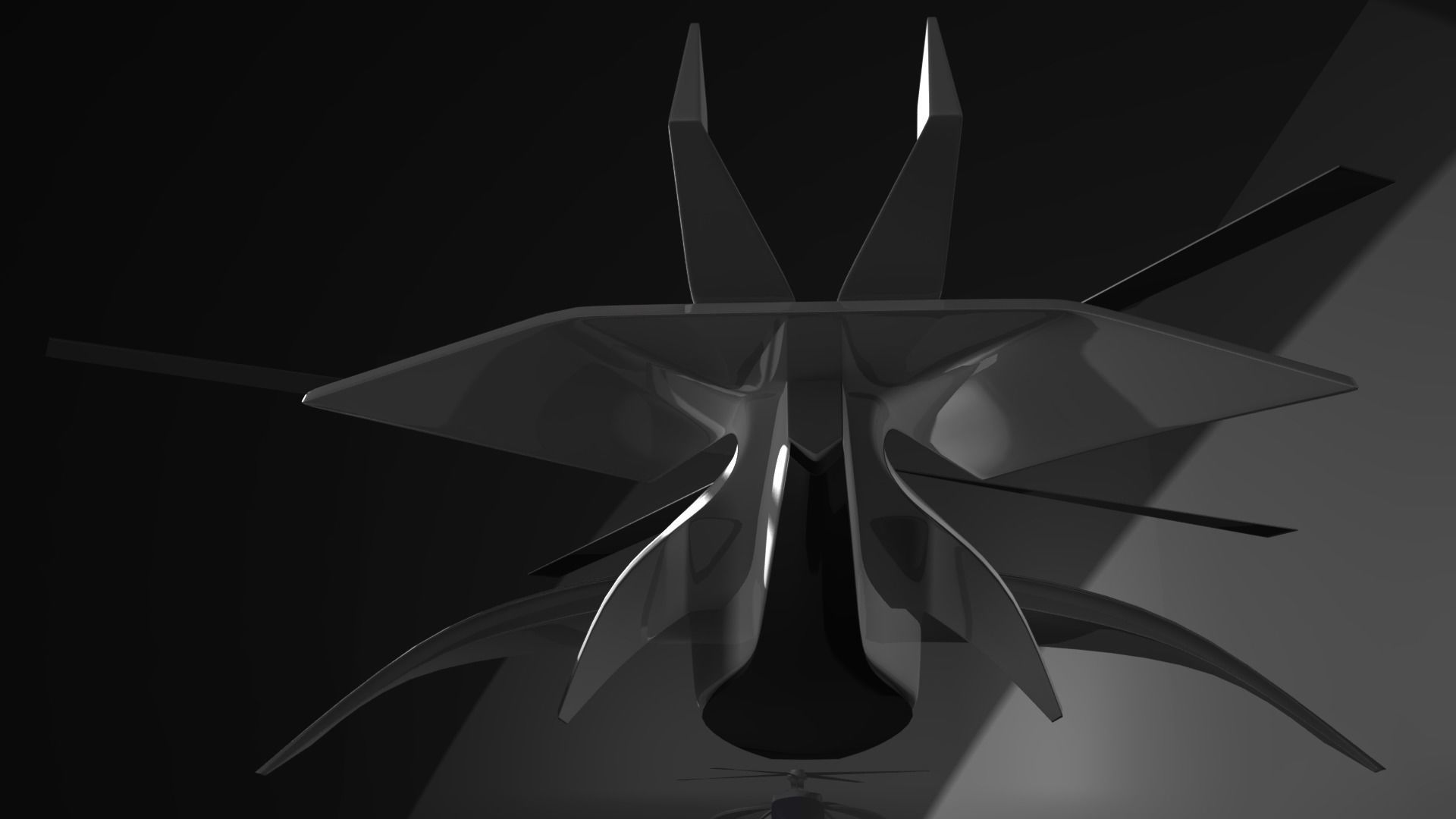 Future Helicopter 3D model_3