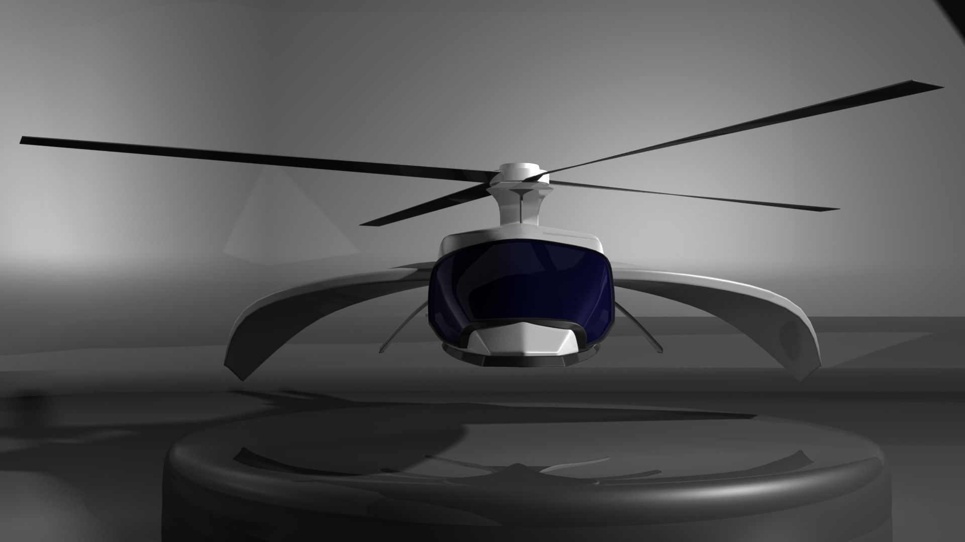 Future Helicopter 3D model_12