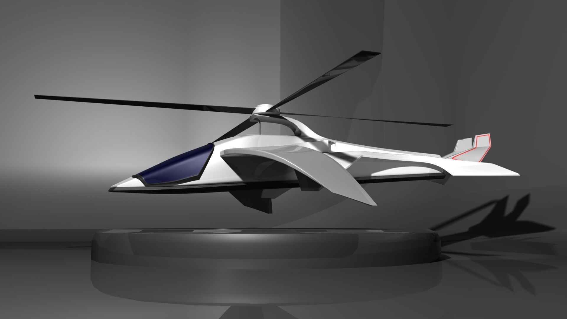 Future Helicopter 3D model_5