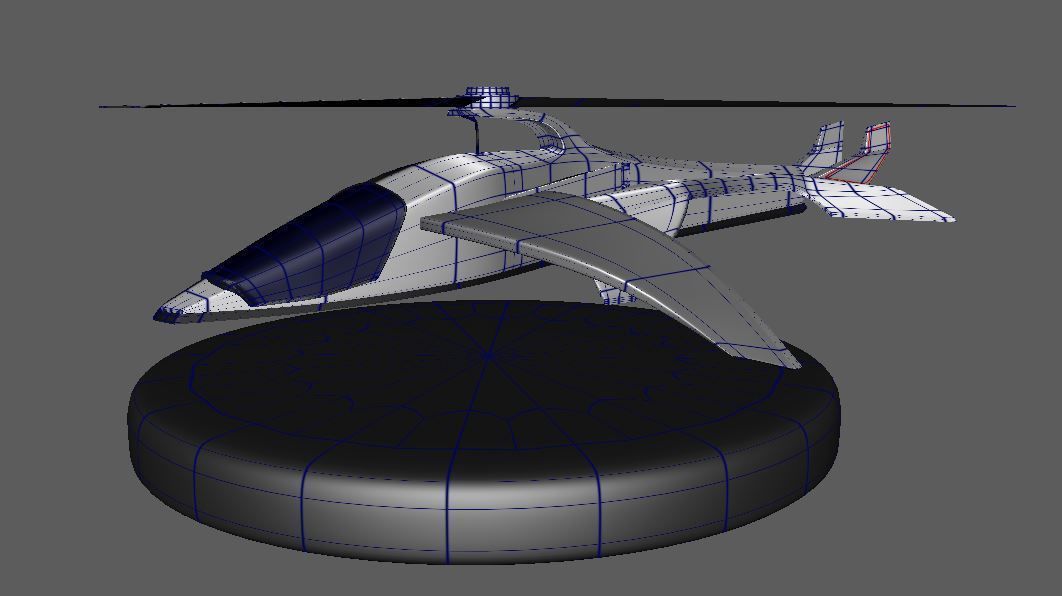Future Helicopter 3D model_15