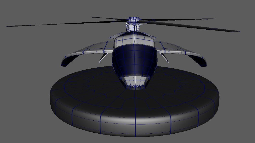 Future Helicopter 3D model_13