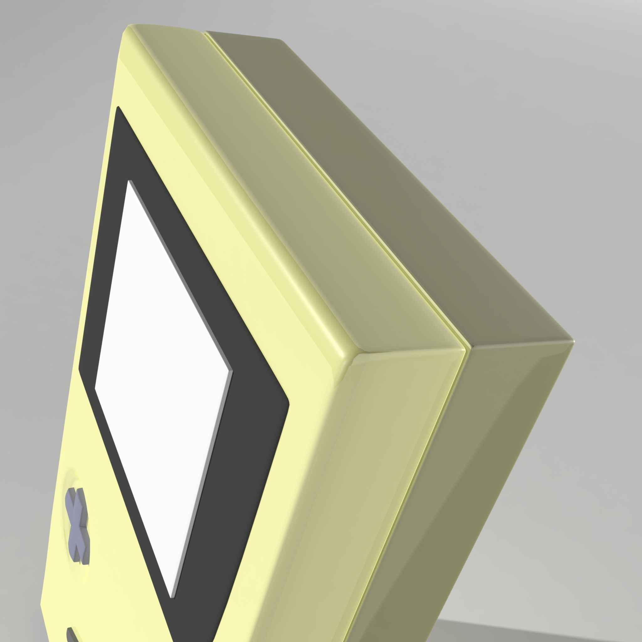 Low poly Gameboy nintendo - nintendo Low-poly 3D model_6