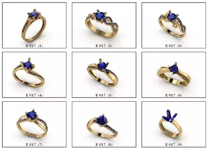 Solatire Rings