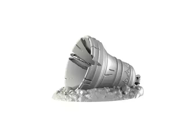 Fallen Bell 3D print model