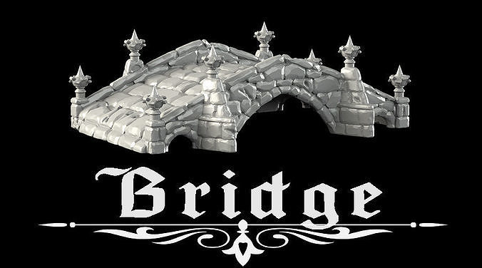 Bridge 3D print model