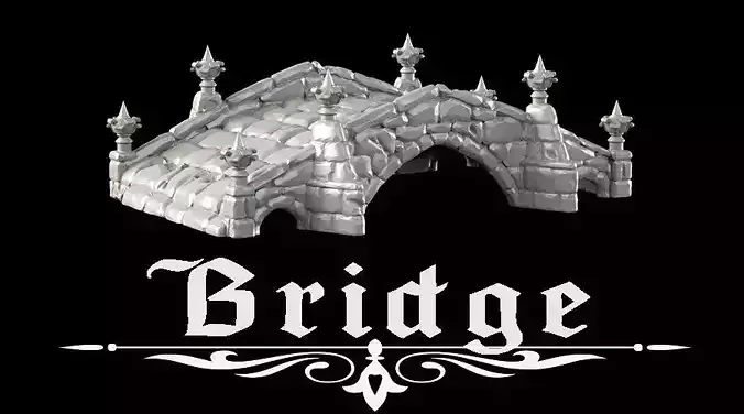 Bridge 3D print model