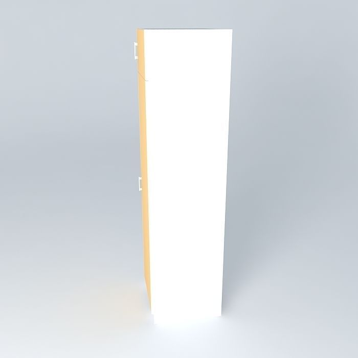 Wardrobe FRIZ 60 Free 3D model_2