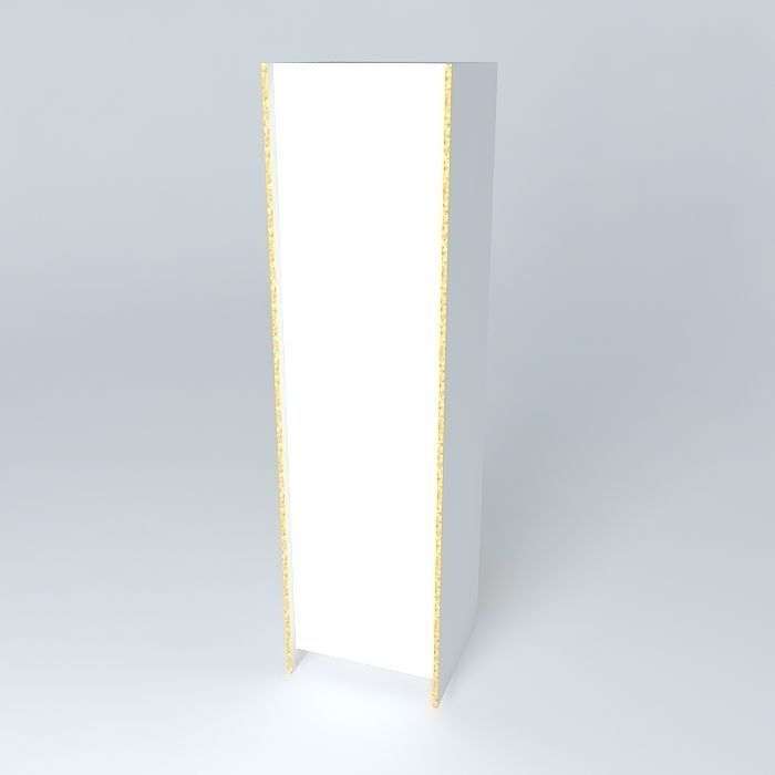 Wardrobe FRIZ 60 Free 3D model_1