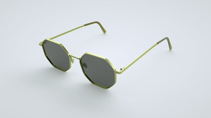 Komono Monroe sunglasses 3D model