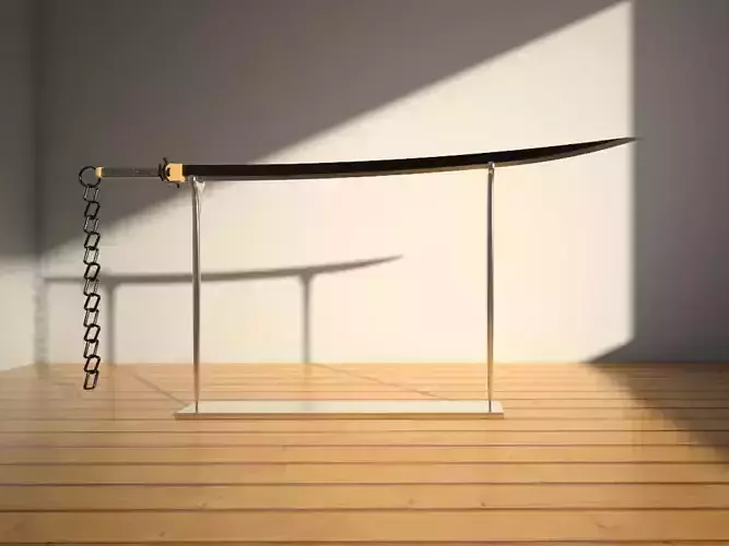 KATANA sword with chain